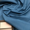 medium blue poly cotton fabric