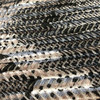 abstract black grey silver lace knit fabric_261540