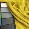 medium yellow chiffon fabric