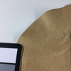 1.55 Yard Piece of Faux Suede Fabric | Light Tan | Felt-Backed | Upholstery / Bag Making | 54 Wide