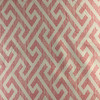 George by P/Kaufmann | Pink / White | Home Decor Fabric | Light Upholstery / Drapery | 54" Wide | By the Yard