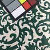 Duncan Damask by Waverly | Green / Off White | OUTDOOR Home Decor Fabric | Upholstery / Cushions | 54" Wide | By the Yard