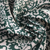 Duncan Damask by Waverly | Green / Off White | OUTDOOR Home Decor Fabric | Upholstery / Cushions | 54" Wide | By the Yard