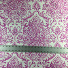 Scroll Gate in Berry by P/Kaufmann | Purple / White | Home Decor Fabric | Light Upholstery / Drapery | 54" Wide | By the Yard