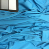 Solid Sky Blue Smooth Poly-Knit Fabric
