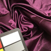 Grape Purple Satin Fabric | 100% Polyester | Special Occasion Apparel | 60" Wide | By the Yard