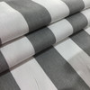 Vertical Stripes Gray / White | Home Decor Fabric | Premier Prints | 54 Wide | By the Yard