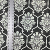Tiled Damask Dk Gray / White / Green | Home Decor Fabric | Premier Prints | 54 Wide | By the Yard