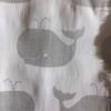 Whales Gray on White | Twill Home Decor Fabric | Premier Prints | Nautical | 54 Wide | By the Yard