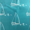 Sailboats Teal / White | Indoor / Outdoor Home Decor Fabric | Premier Prints | 54 Wide | By the Yard