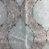 Damask Ogee Mint Green / Taupe | Home Decor Fabric | Premier Prints | 54 Wide | By the Yard