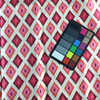 Ikat Diamonds Pink / Flecked White | Home Decor Fabric | Premier Prints | 54 Wide | By the Yard