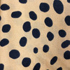 Orange / Black Dots | Indoor / Outdoor Home Decor Fabric | Premier Prints | 54 Wide | By the Yard