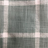 Windowpane Plaid Sage Green / Off White | Home Decor Fabric | Premier Prints | 54 Wide | By the Yard