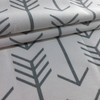 Modern Arrows Gray on White | Home Decor Fabric | Premier Prints | 54 Wide | By the Yard