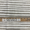 Relaxed Stripes Taupe / White Canvas | Home Decor Fabric | Premier Prints | 54 Wide | By the Yard