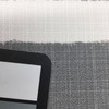 Deckled Edge Stripes Gray / White Canvas | Home Decor Fabric | Premier Prints | 54 Wide | By the Yard