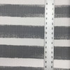 Deckled Edge Stripes Gray / White Canvas | Home Decor Fabric | Premier Prints | 54 Wide | By the Yard
