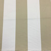 Extra Thick Horizontal Stripes Beige / White | Home Decor Fabric | Premier Prints | 54 Wide | By the Yard