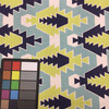 Modern Aztec Navy Blue / Green / White | Home Decor Fabric | Premier Prints | 54 Wide | By the Yard