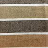Brown / Beige Stripes | Indoor / Outdoor Fabric | Upholstery / Drapery | 54 Wide | By the Yard