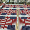 Mini American Flag Panel Fabric in Red / White / Blue  | Upholstery / Curtains | 54" Wide | By the Yard |