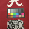 Alabama Crimson Tide Banner Panel Fabric in Burgundy / Black / Grey  | Upholstery / Curtains | 54" Wide | By the Yard