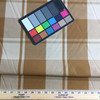 Brown / Beige Plaid | Indoor / Outdoor Upholstery Fabric | 54" Wide | By the Yard