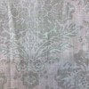 5.8 Yard Piece of Home Decor Fabric | Shabby Damask Off White / Gray | Upholstery / Drapery | 54" Wide