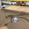 6.8 Yard Piece of Drapery Fabric | Brown Textured Weave | 54" Wide