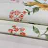 Vintage Sunflower Floral Yellow / Green / White | Home Decor Fabric | Upholstery / Drapery | 54" Wide | By the Yard