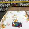 Vintage Sunflower Floral Yellow / Green / White | Home Decor Fabric | Upholstery / Drapery | 54" Wide | By the Yard