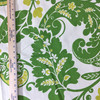 Alexandria Scroll Green / Off White  | Home Decor Fabric | Upholstery / Drapery | 54" Wide | By the Yard