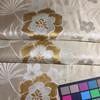 Floral Beige / Tan / Gold | Drapery / Upholstery Fabric | 54" Wide | By the Yard
