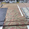 Paisley Ogee Red / Green  | Upholstery Fabric | 54" Wide | By the Yard