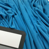 Solid Sky Blue Super Soft Poly-Knit Fabric