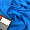Aqua Blue Brushed Fleece Fabric/ One Sided Fleece/ Clothing and Apparel/ Lining/ 60 inch wide / Sold by the Yard