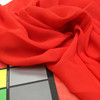 Cherry Red Polyester Chiffon Fabric | Apparel | Special Occasion | By The Yard | 60 inch Wide