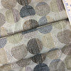 Contemporary Circles Brown / Black / Gray | Upholstery Fabric | 54" Wide | By the Yard