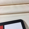 Off White Faux Leather Vinyl Fabric | Upholstery / Bags | 54 Wide | By the Yard