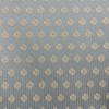 Soft Yellow / Blue Floral Stripes | Upholstery Fabric | 54" Wide | By the Yard