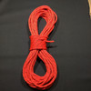 25 Yard Piece | Safety Rope - 9 mm, RED & Black , By the Piece