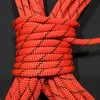 25 Yard Piece | Safety Rope - 9 mm, RED & Black , By the Piece