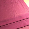 Burgundy Solid Polyester Chiffon Fabric | Lightweight Drape for Special Occasions |By The Yard | 60 inch Wide