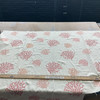 Red Embroidered Coral | Upholstery Fabric | Regal Fabrics | 54" Wide | By the Yard