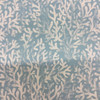 Nautical Coral Off White / Aqua Blue | Liza Bahama by Regal | Upholstery / Slipcover Fabric | 54" Wide | By the Yard