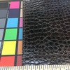 Brown Reptile Faux Leather | Outback Coffee by Regal Fabrics | Vinyl Upholstery Fabric | 54" Wide | By the Yard