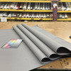 1.75 Yard Piece of GREY Polyester Basketweave Vinyl Cordura Style Fabric By The Yard 60"W