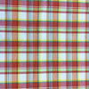Bright Plaid in Red / Orange / Green / Yellow | Drapery / Slipcover Fabric | 54" Wide | By the Yard