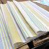 Pastel Stripes in Yellow / Purple / Blue / Off White | Home Decor Fabric | 54" Wide | By the Yard
